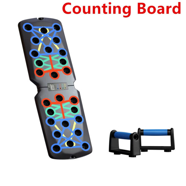 Multi-Function Counting Push-Up Rack Board - Fitness Stand & Abdominal Muscle Trainer - Image 9