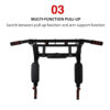 Multifunctional Wall-Mounted Pull-Up & Parallel Bars Fitness Equipment for Adults - Image 7