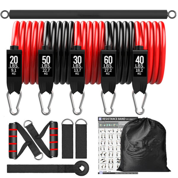 Upgrade Resistance Bands & Training Bar Set for Home Gym - Image 4